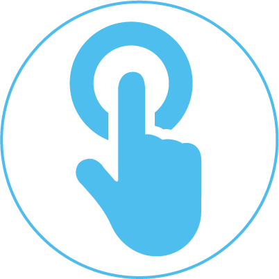 icon showing impaired sensation