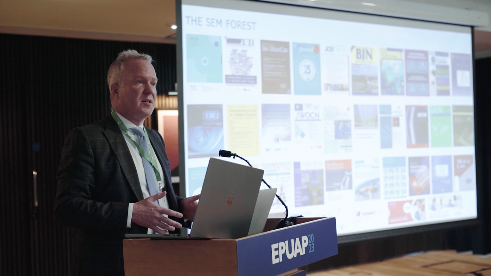 Bruin Biometrics CEO Martin Burns Presents the SEM Assessment Clinical Data Journey at EPUAP 2023
